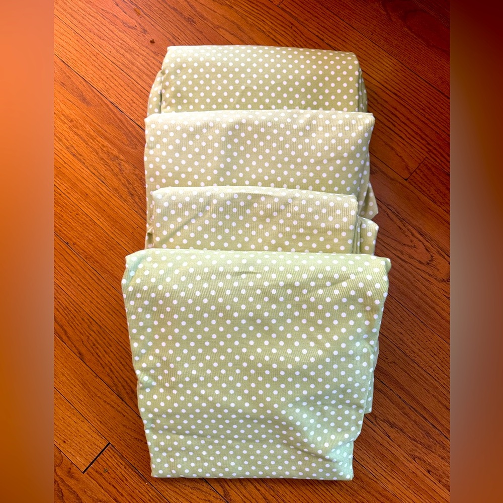Pottery Barn Kids Polka Dot Cushion Blackout Covers